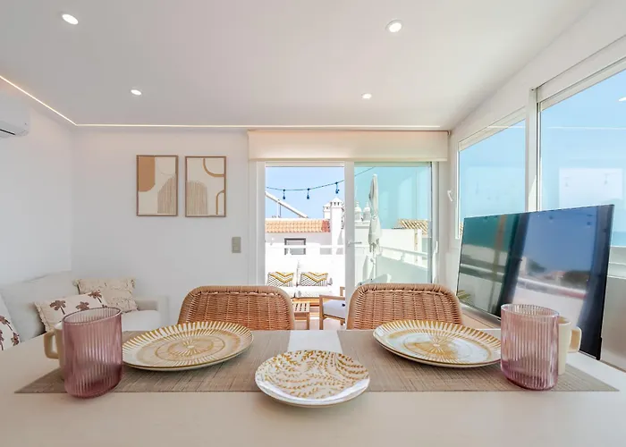 Sandora Pearl By Seareen, Penthouse With Sea View 알부페이라